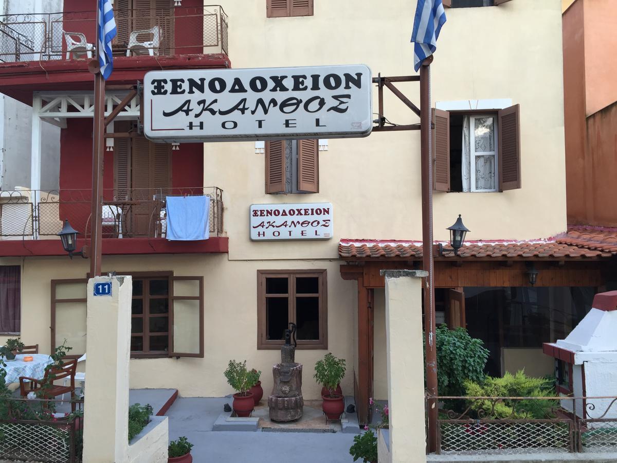 Akanthos Hotel Ierissós Esterno foto